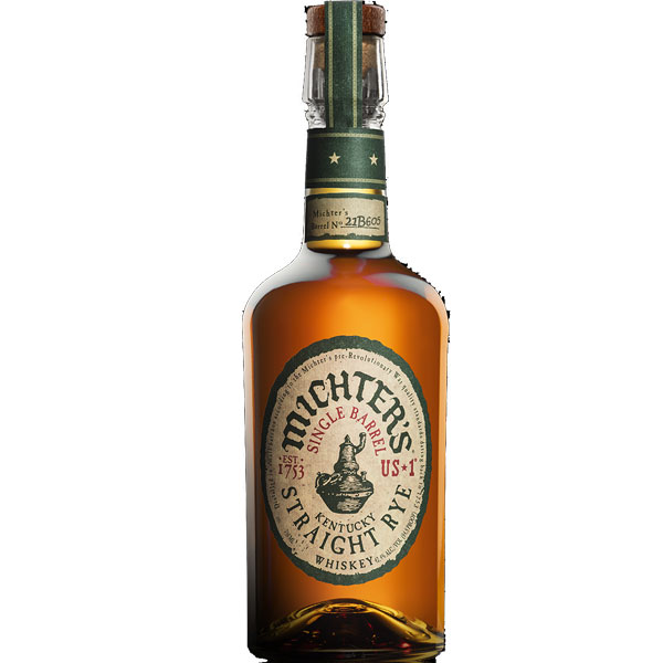 MICHTER'S US*1 Small Batch 'Single Barrel' Rye Whiskey Bottle (70cl) 42.4%abv (los) Image