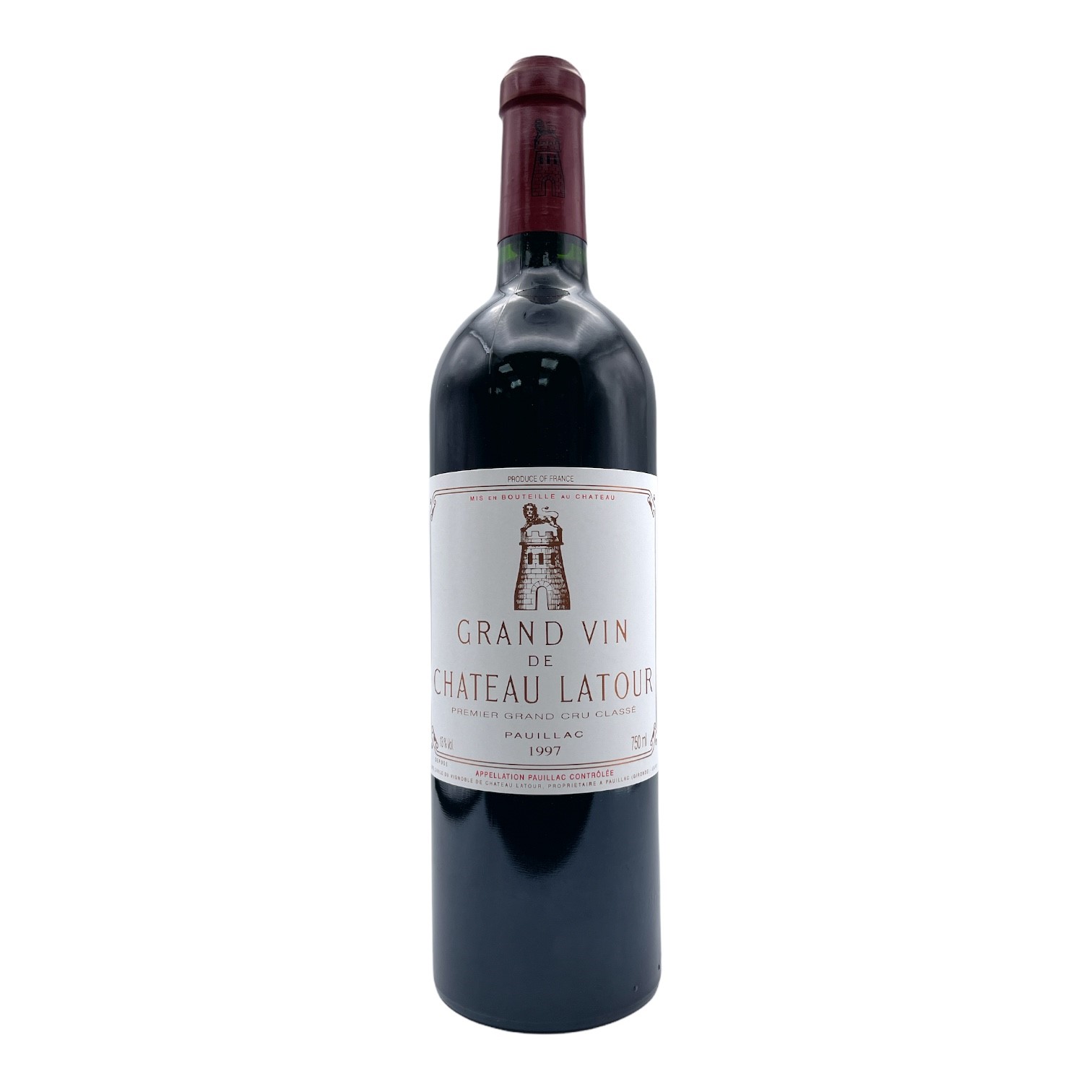 CHATEAU LATOUR 1ere Grand Cru Classe Pauillac 1997 Bottle - NO DISCOUNT Image