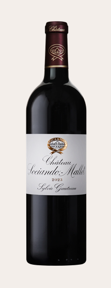 CHATEAU SOCIANDO-MALLET Haut-Medoc 2023 Wooden Case x 6 Bottles - PRE-RELEASE Image