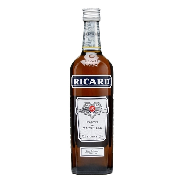 RICARD Pastis de Marseille from France Litre (100cl) 45%abv Image