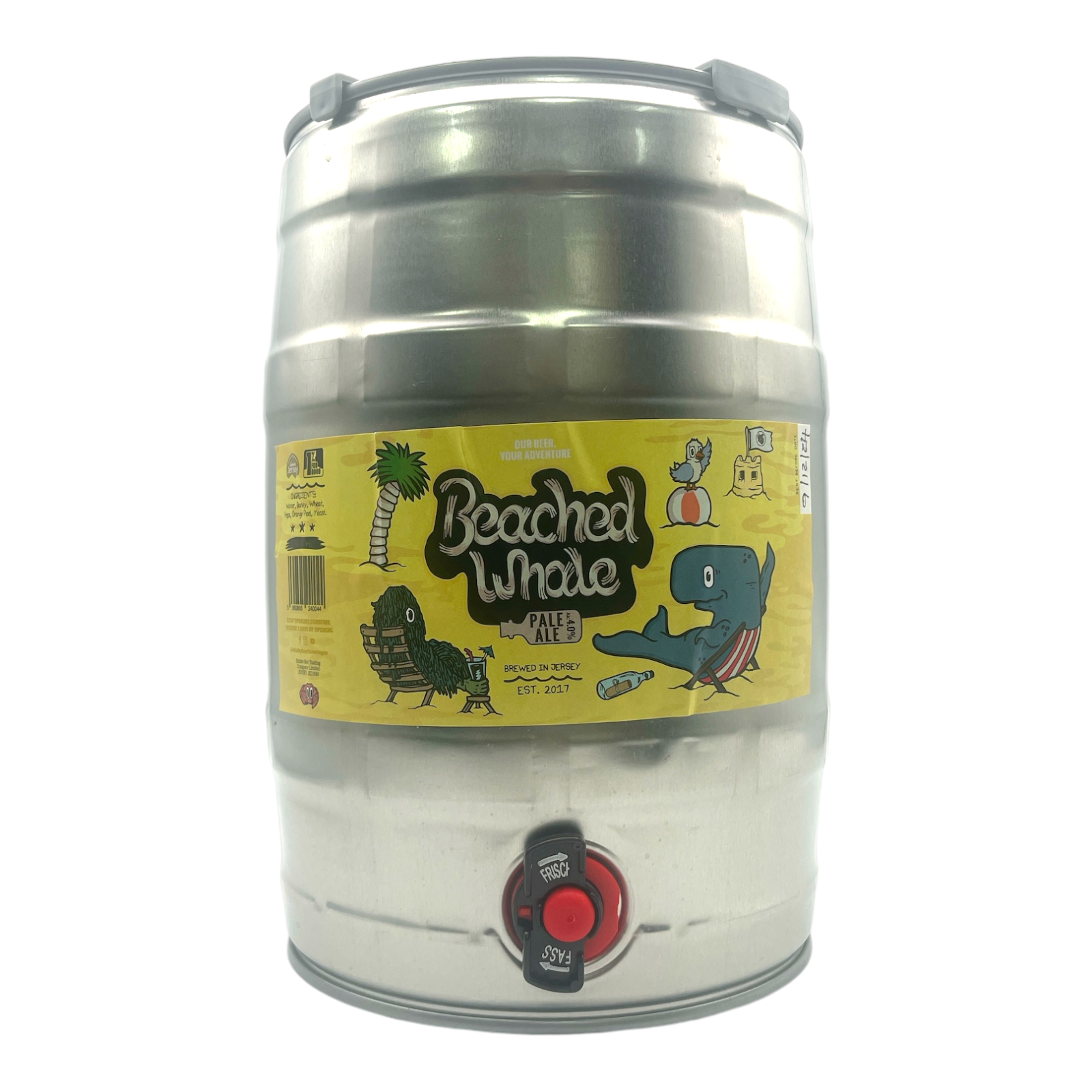 STINKY BAY Beached Whale Pale Ale MINI-KEG 5 Litre 4.8%abv - NO DISCOUNT Image