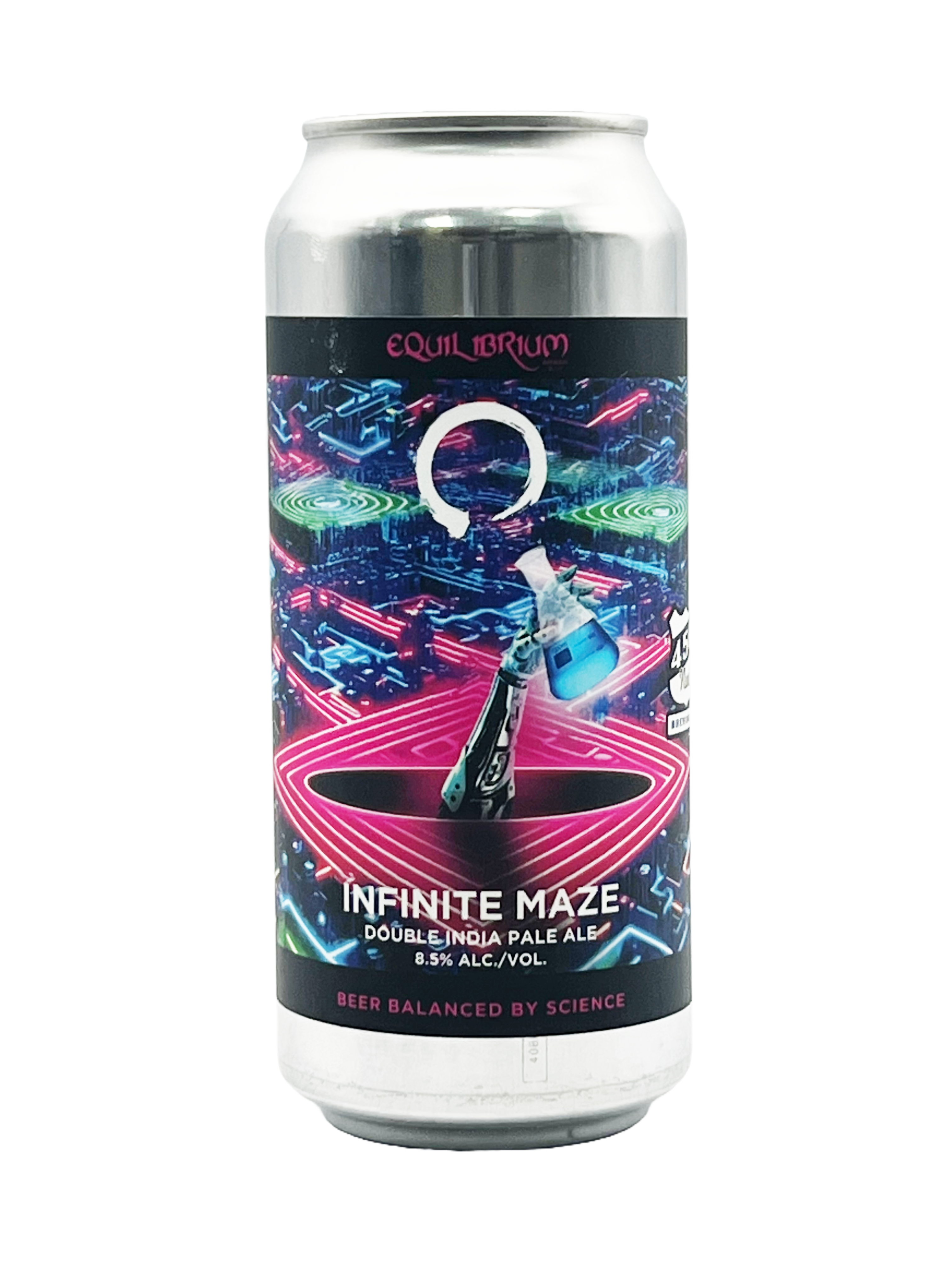 EQUILIBRIUM 'Infinite Maze' w/450 North Brewing DDH IPA - Middletown, New York CAN (473ml) 8.5%abv bbe09/25 SOLD OUT Image