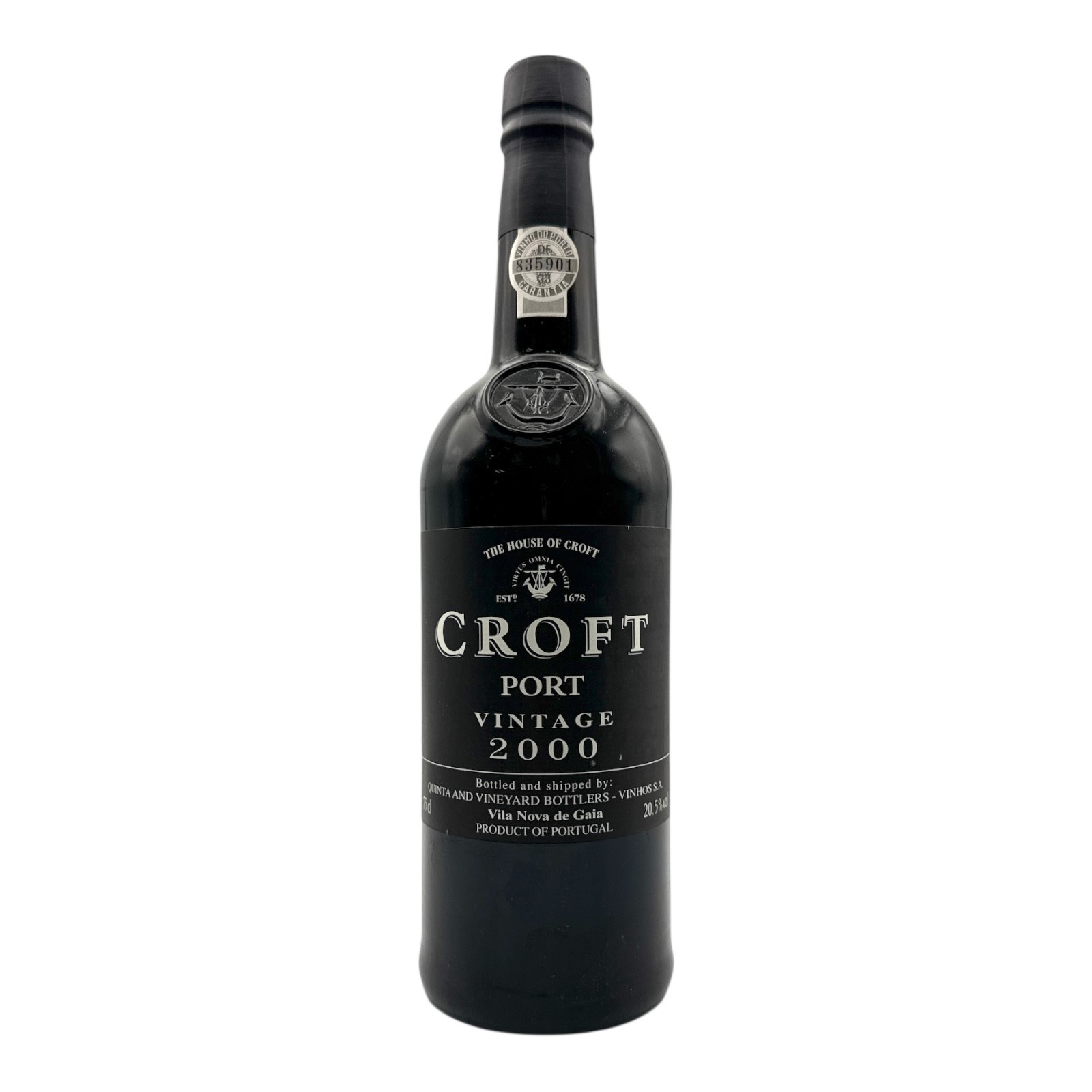 2000 CROFT Vintage Port Bottle - NO DISCOUNT Image