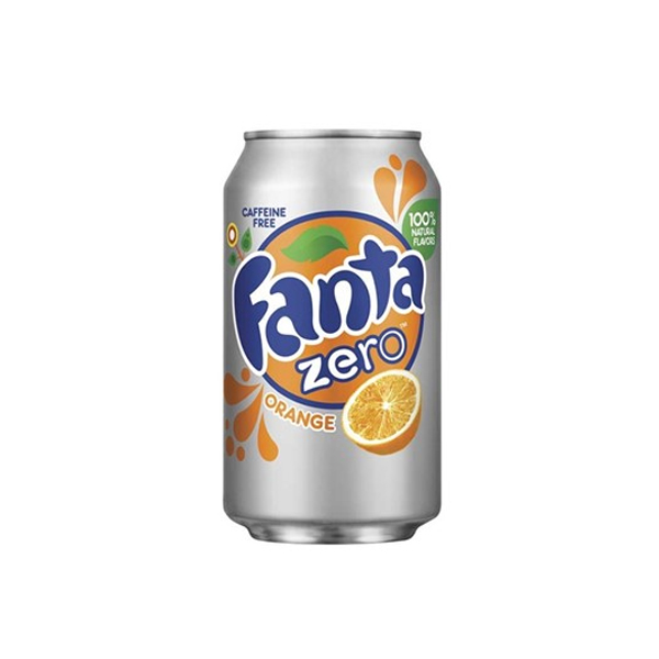 FANTA ZERO CASE x 24 Cans (330ml) Image