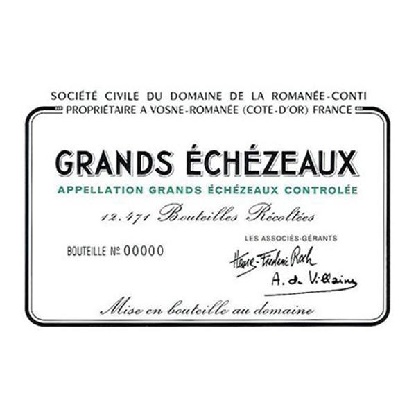 DOMAINE DE LA ROMANEE-CONTI Grands Echezeaux Grand Cru 2019 Bottle - NO DISCOUNT Image