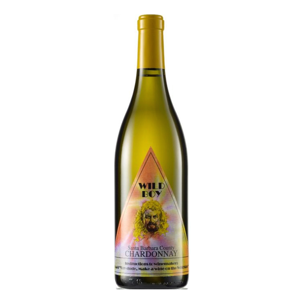 AU BON CLIMAT Chardonnay 'Wild Boy' (Crazy Label) 2022/23 Bottle Image