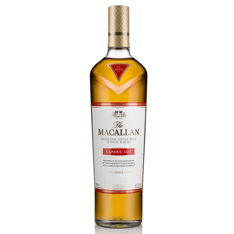 THE MACALLAN 'The Classic Cut' 2022 Limited Edition Speyside Single Malt Scotch Whisky Bottle (70cl) 52.5%abv - NO DISCOUNT Image