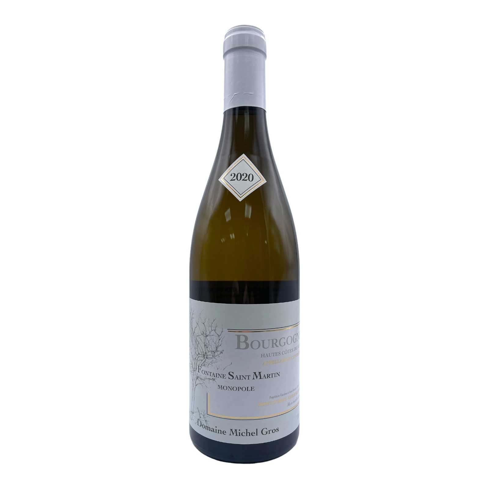 MICHEL GROS Hautes Cotes de Nuits Blanc Monopole 'Fontaine St Martin' Cote de Nuits 2020/21 Bottle (losn) Image
