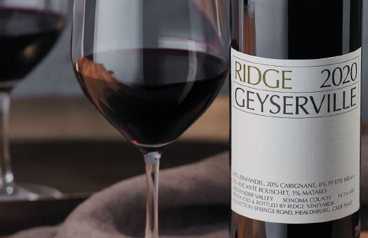 RIDGE Geyserville - Alexander Valley, Sonoma County 2020 Bottle (Zinfandel, Carignane, Petite Syrah) Image
