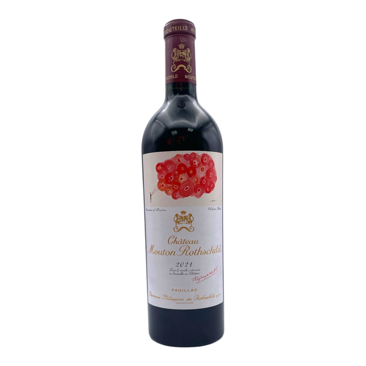 CHATEAU MOUTON ROTHSCHILD 1er Grand Cru Classe, Pauillac 2021 Bottle 13%abv MV* Image