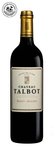 CHATEAU TALBOT 4eme Grand Cru Classe, Saint-Julien 2021 Bottle 13%abv MV* Image