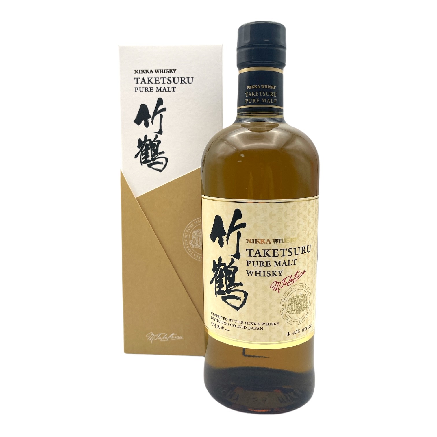 NIKKA Taketsuru, Pure Malt Japanese Whiskey Bottle (70cl) 43%abv  Image