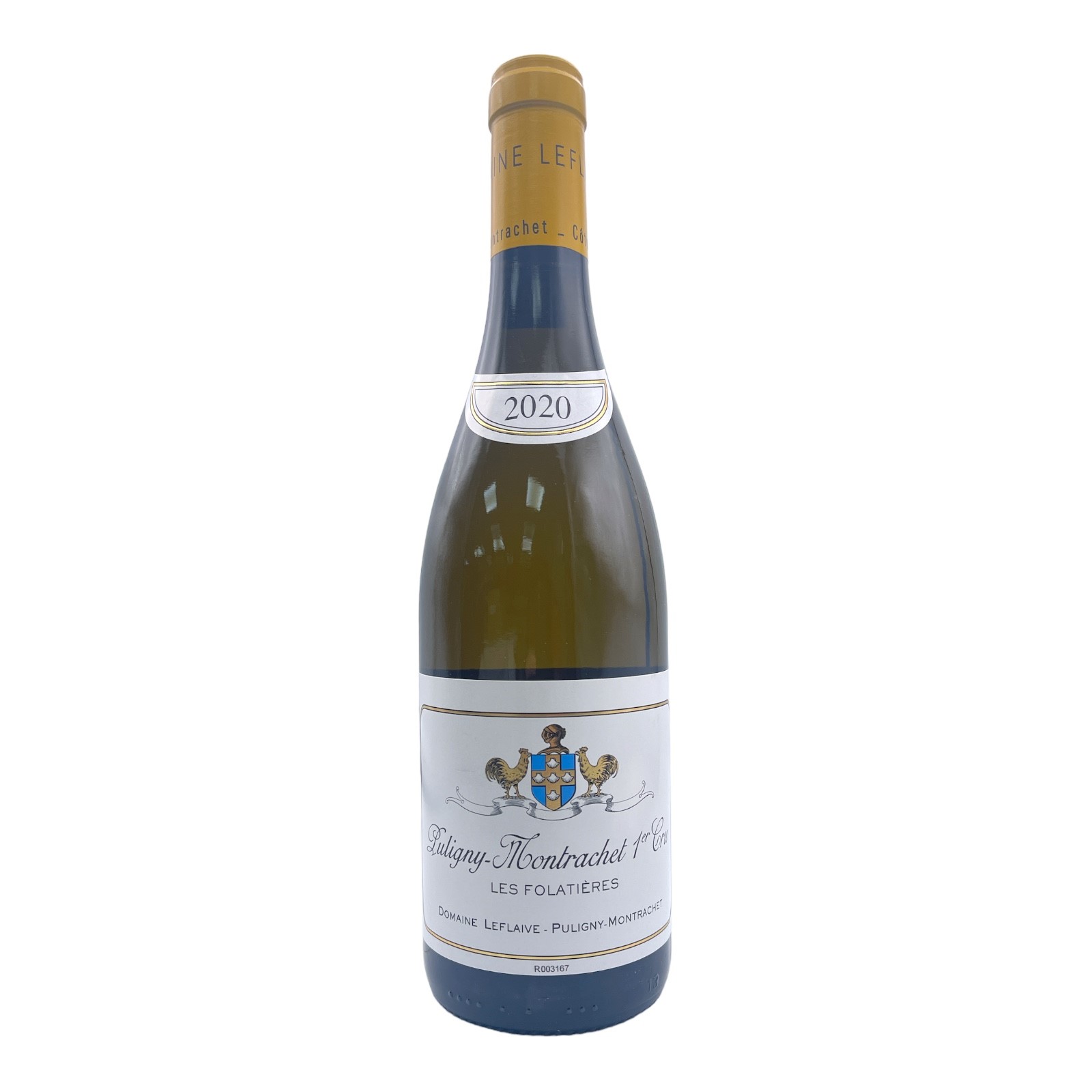 DOMAINE LEFLAIVE Puligny-Montrachet 1er Cru Folatieres 2020 Bottle  Image