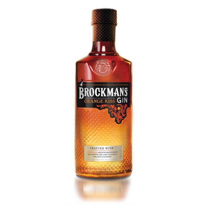 BROCKMANS 'Orange Kiss' Crafted with Triple Sec & Valencia Orange Gin Bottle (70cl) 40%abv Image