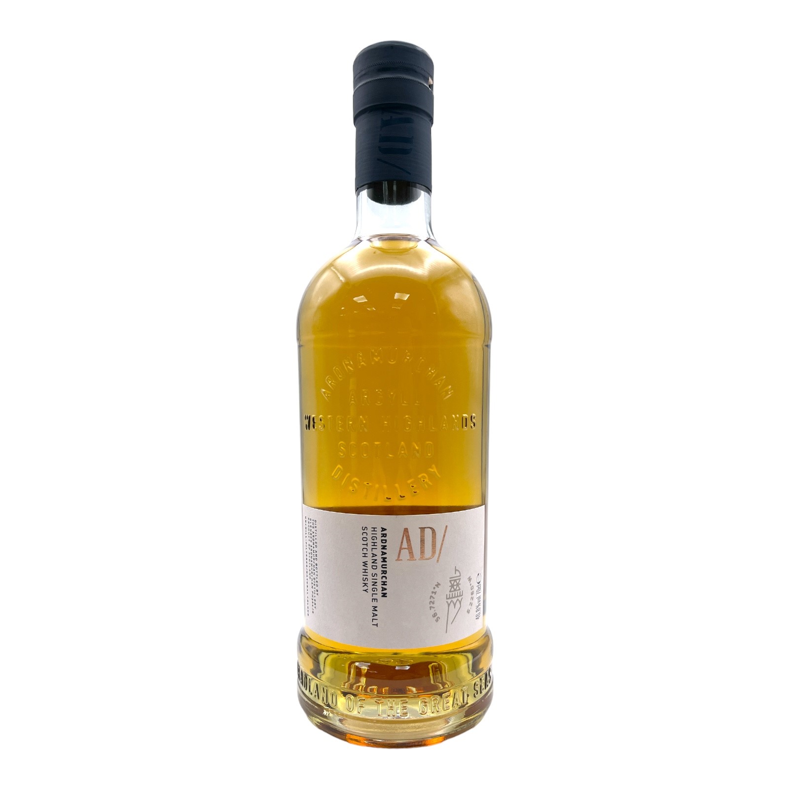 ARDNAMURCHAN AD/ 'Core Range Release' Highland Single Malt Whisky Bottle (70cl) 46.8%abv (los) Image