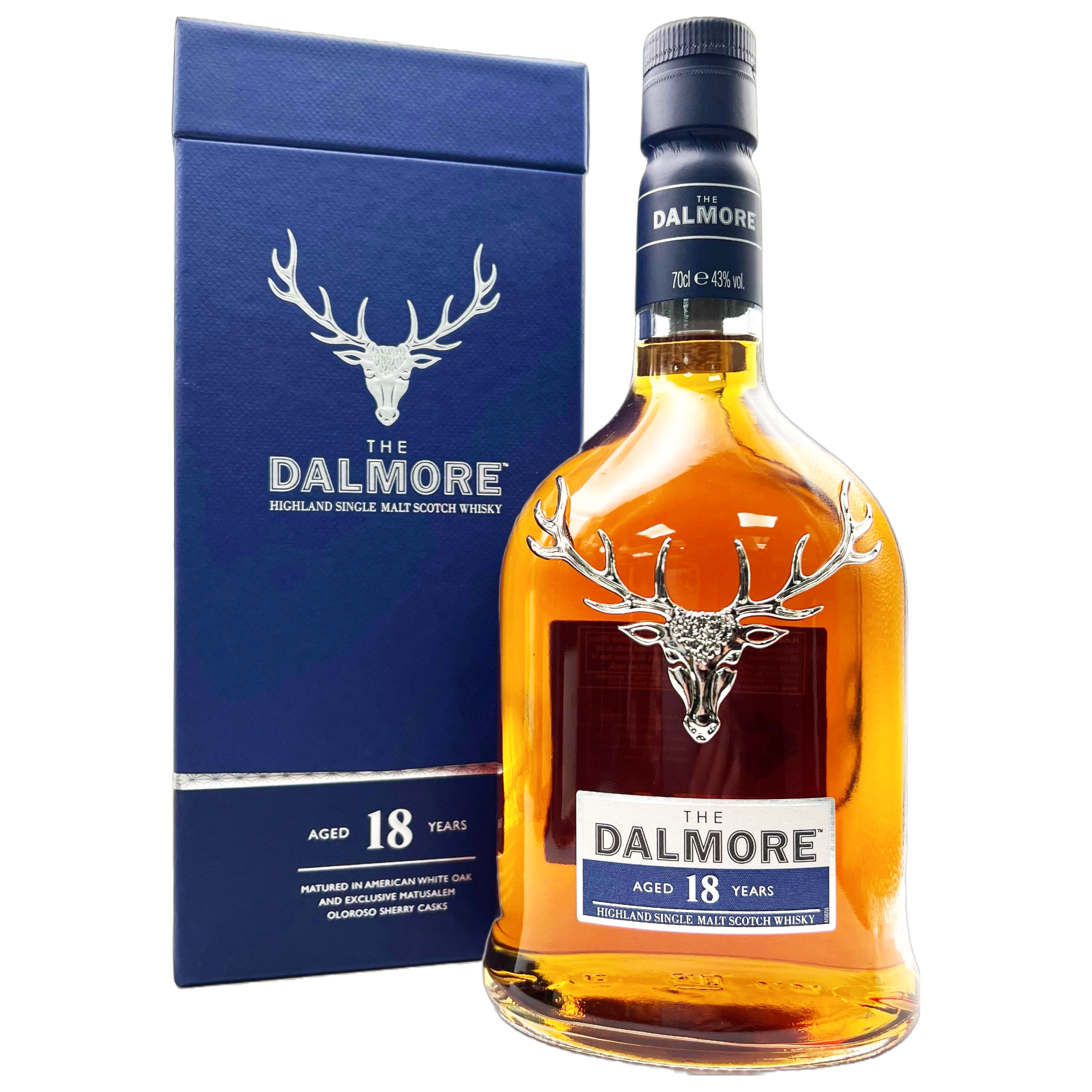 DALMORE 18 Year Old Highland Single Malt Bottle (70cl) 43%abv - NO DISCOUNT Image