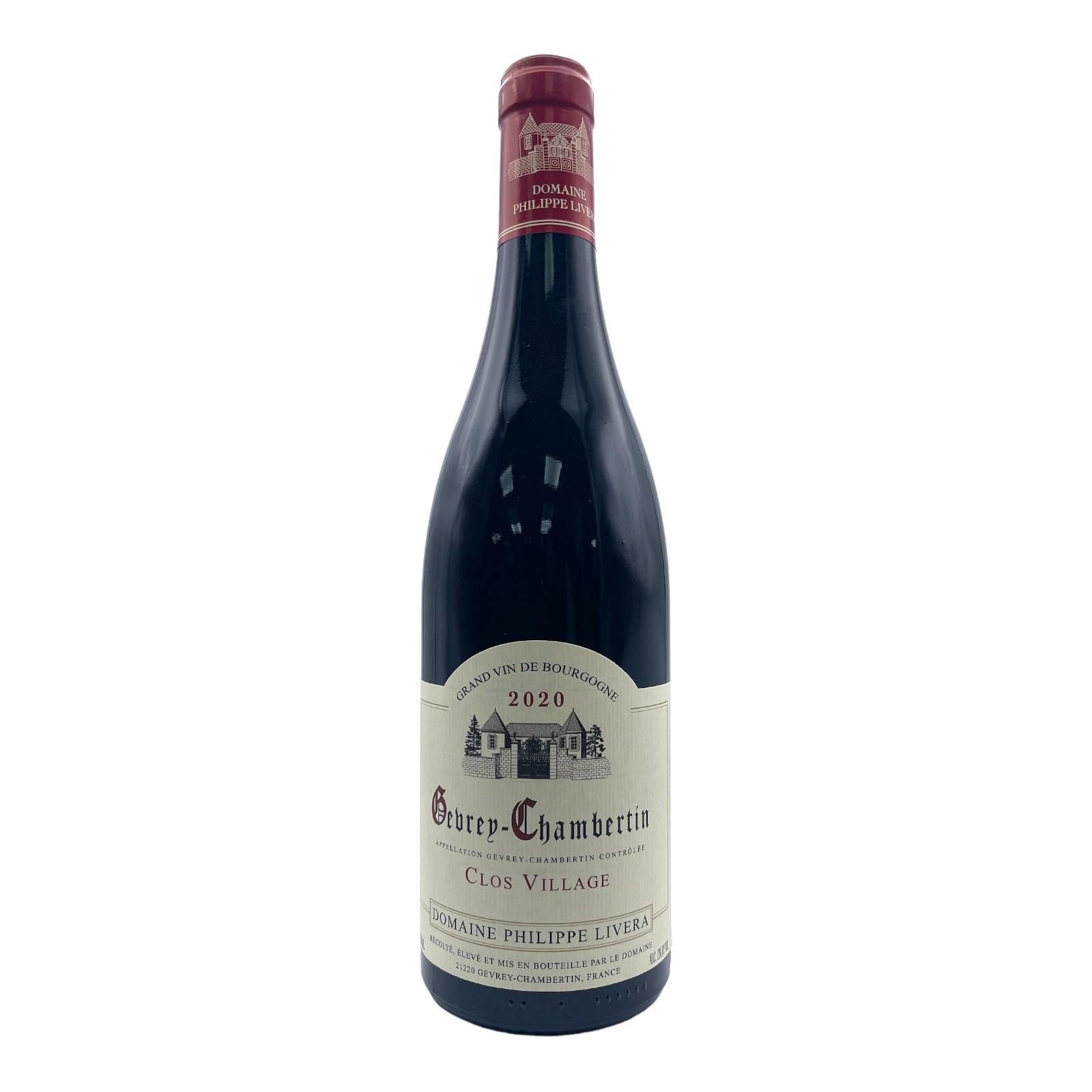 PHILIPPE LIVERA Domaine des Tilleuls Gevrey-Chambertin 'Clos Village' - Cote de Nuits 2020 Bottle SOLD OUT Image