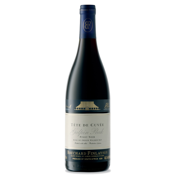BOUCHARD FINLAYSON Tete de Cuvee Pinot Noir - Walker Bay 2020 Bottle - VGN Image