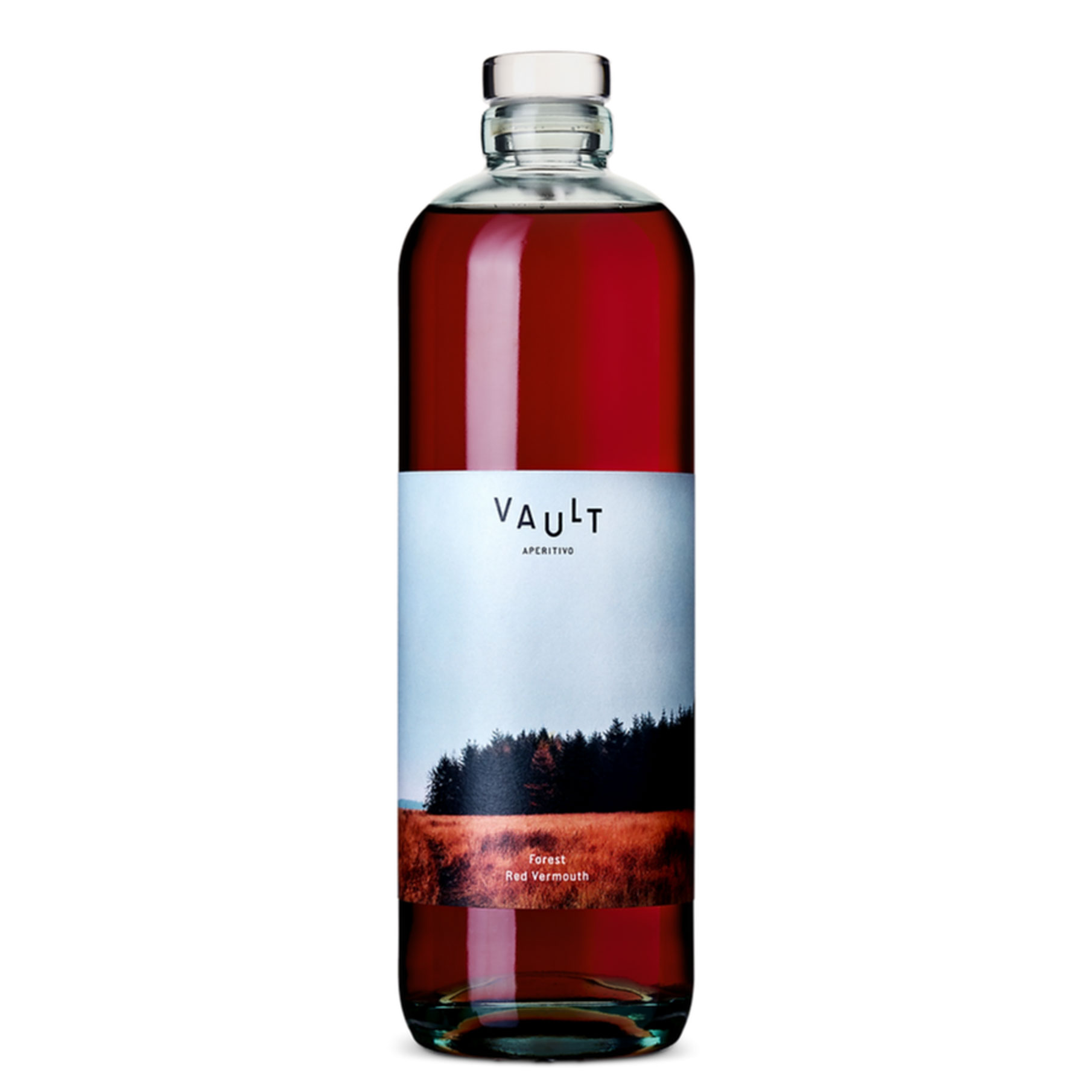 VAULT APERITIVO Forest Red Vermouth 'Nettle & Pine' Bottle (75cl) 16.6%abv Image