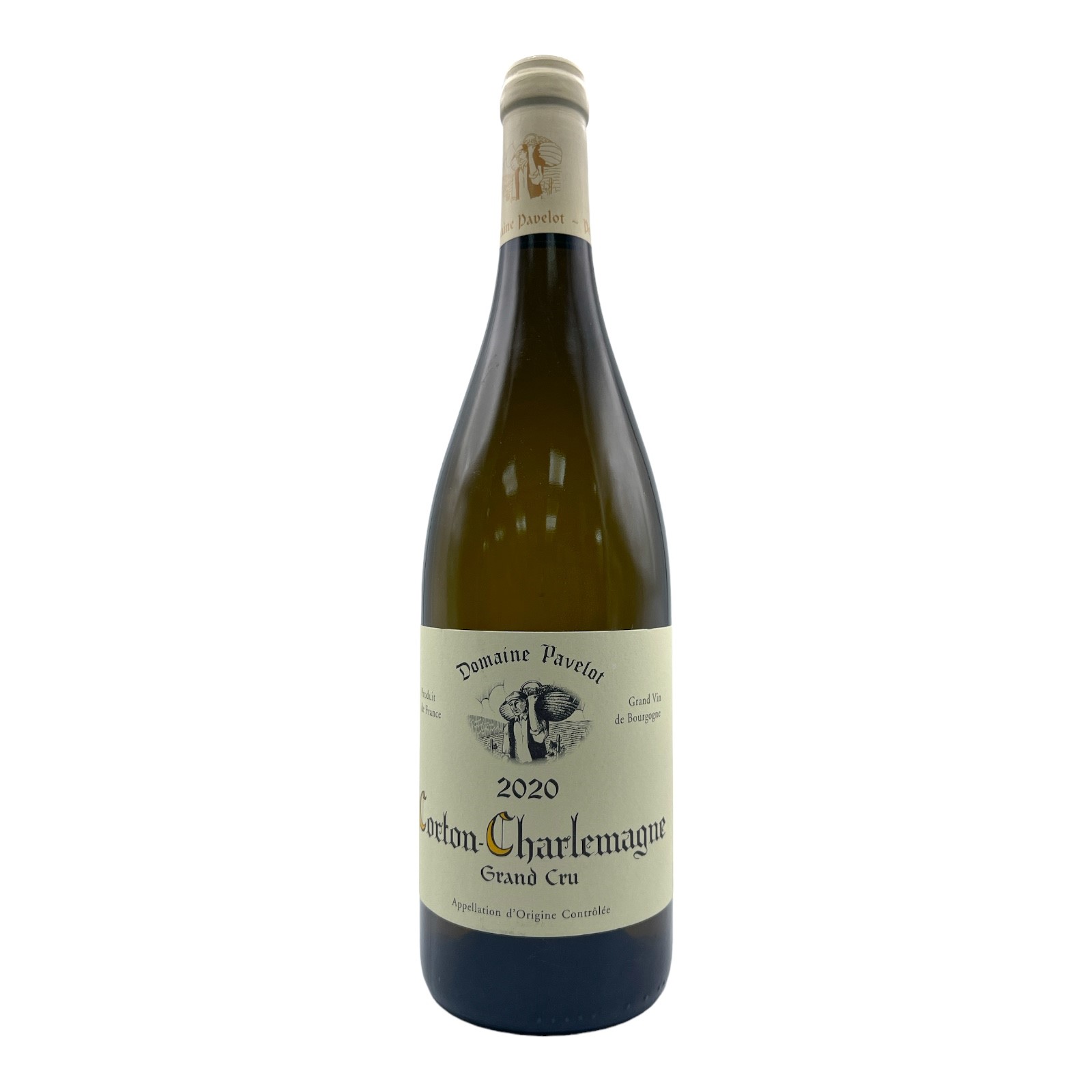 DOMAINE PAVELOT Corton-Charlemagne Grand Cru - Ctes de Beaune 2020 Bottle - ORG (Chardonnay) (los) Image