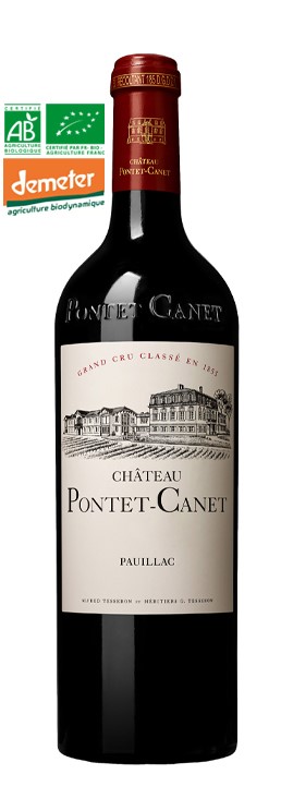 CHATEAU PONTET-CANET 5eme Grand Cru Classe, Pauillac 2021 Bottle 13%abv - ORG/BIO Image