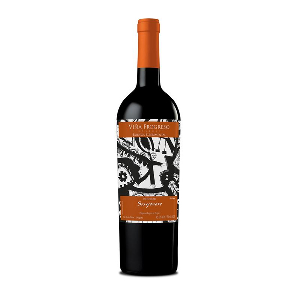 VINA PROGRESO Sangiovese 'Overground' - Canelones 2020 Bottle (los) Image