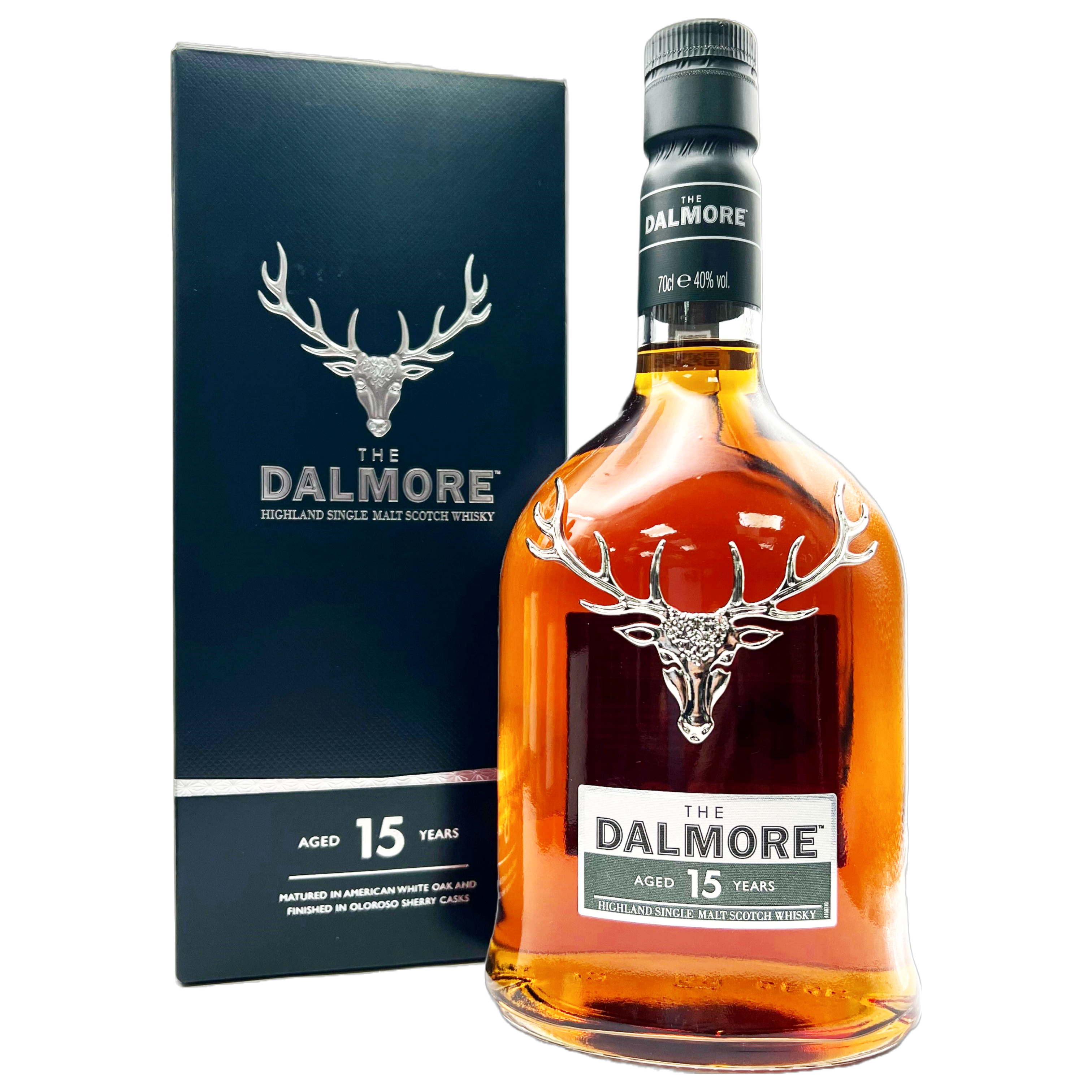 THE DALMORE 15 Year Old Single Highland Malt Whisky Bottle (70cl) 40%abv - NO DISCOUNT Image