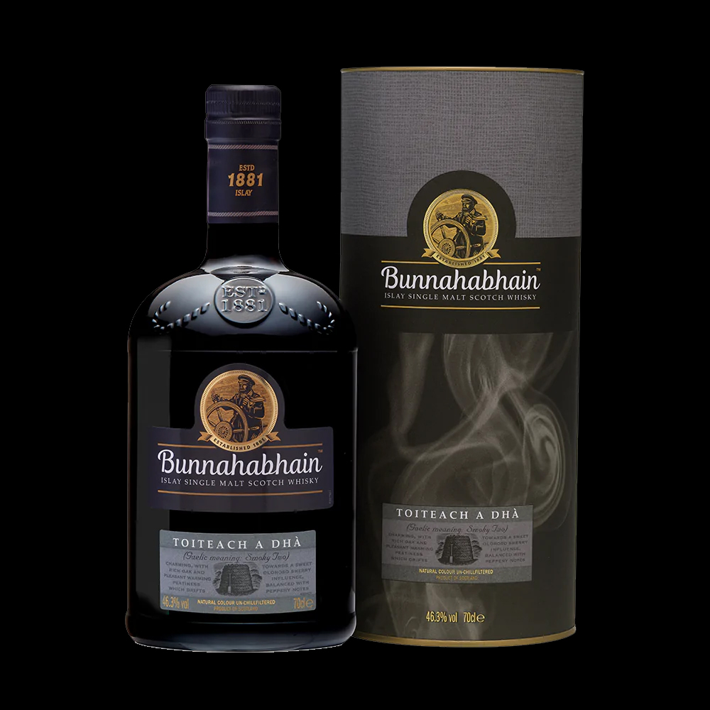 BUNNAHABHAIN Toiteach A Dha Isle of Islay Single Malt Whisky Quarter (20cl) 46.3%abv Image