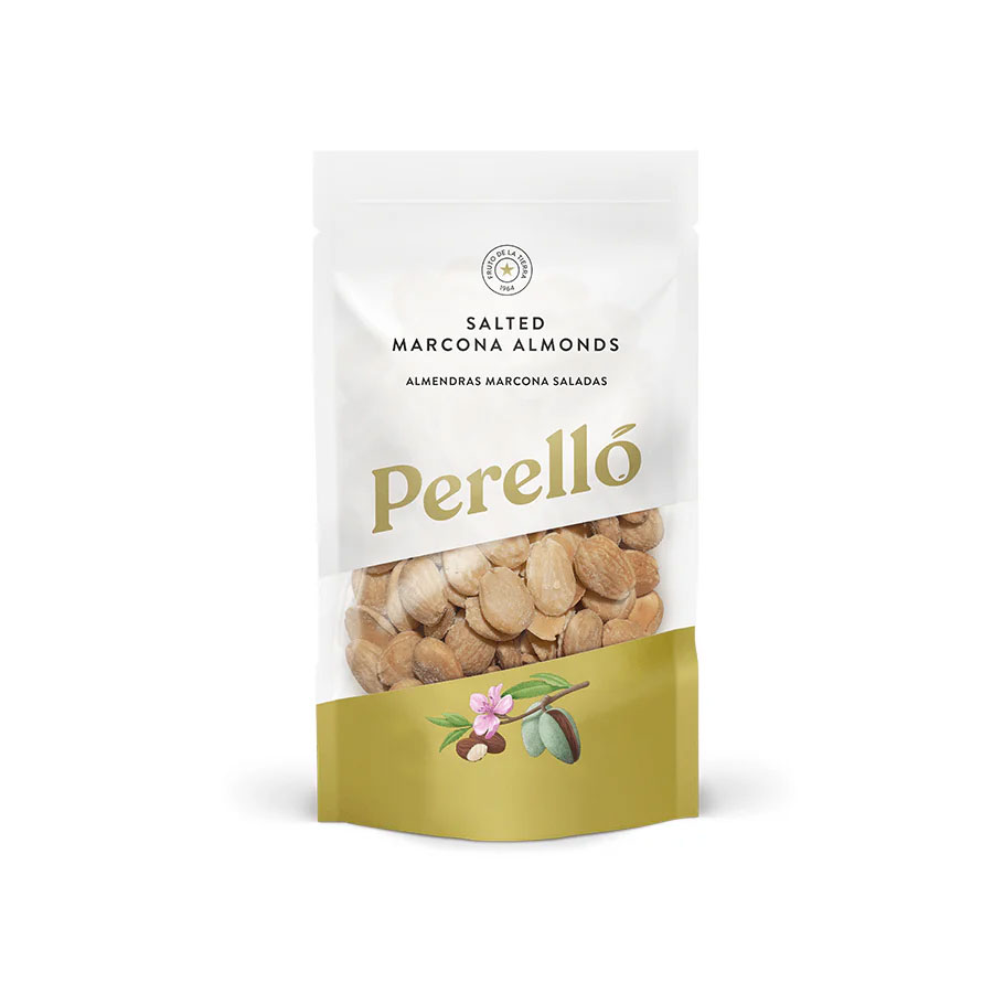 PERELLO Salted Marcona Almonds 150g Bag - NO DISCOUNT Image