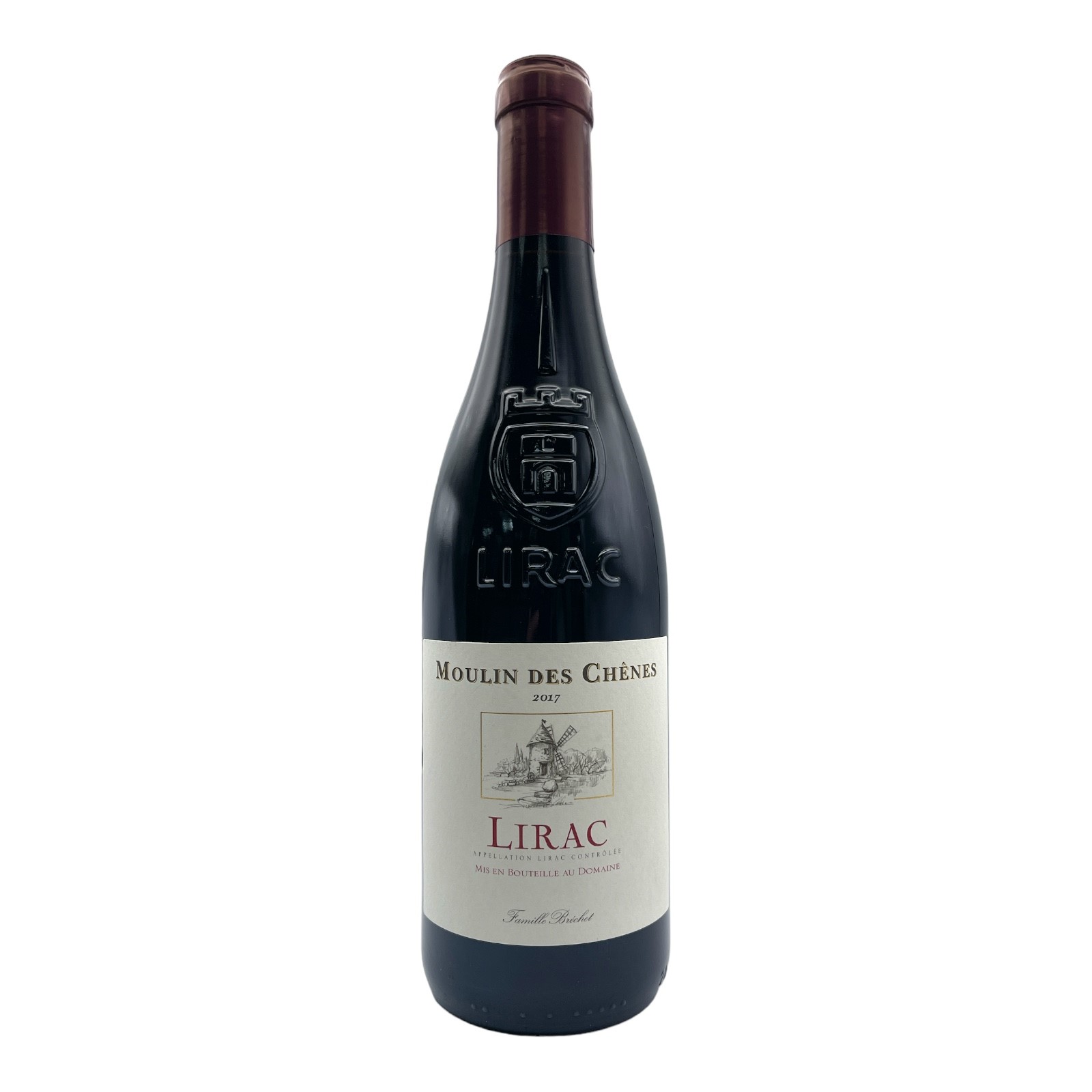 MOULIN DES CHENES Lirac 2021/23 Bottle (Syrah/Cinsault/Grenache) Image