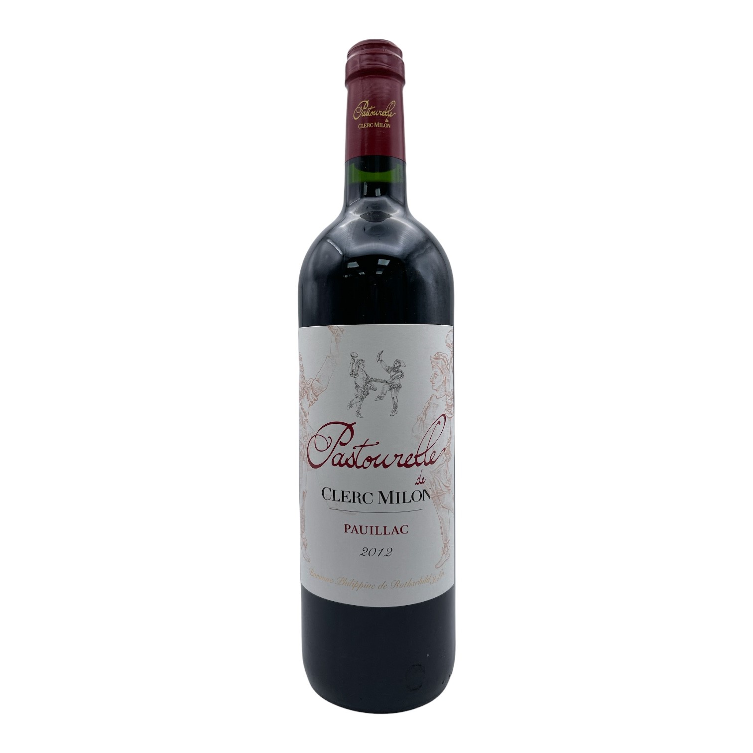 PASTOURELLE DE CLERC MILON of Chateau Clerc Milon, Pauillac 2012 Bottle Image