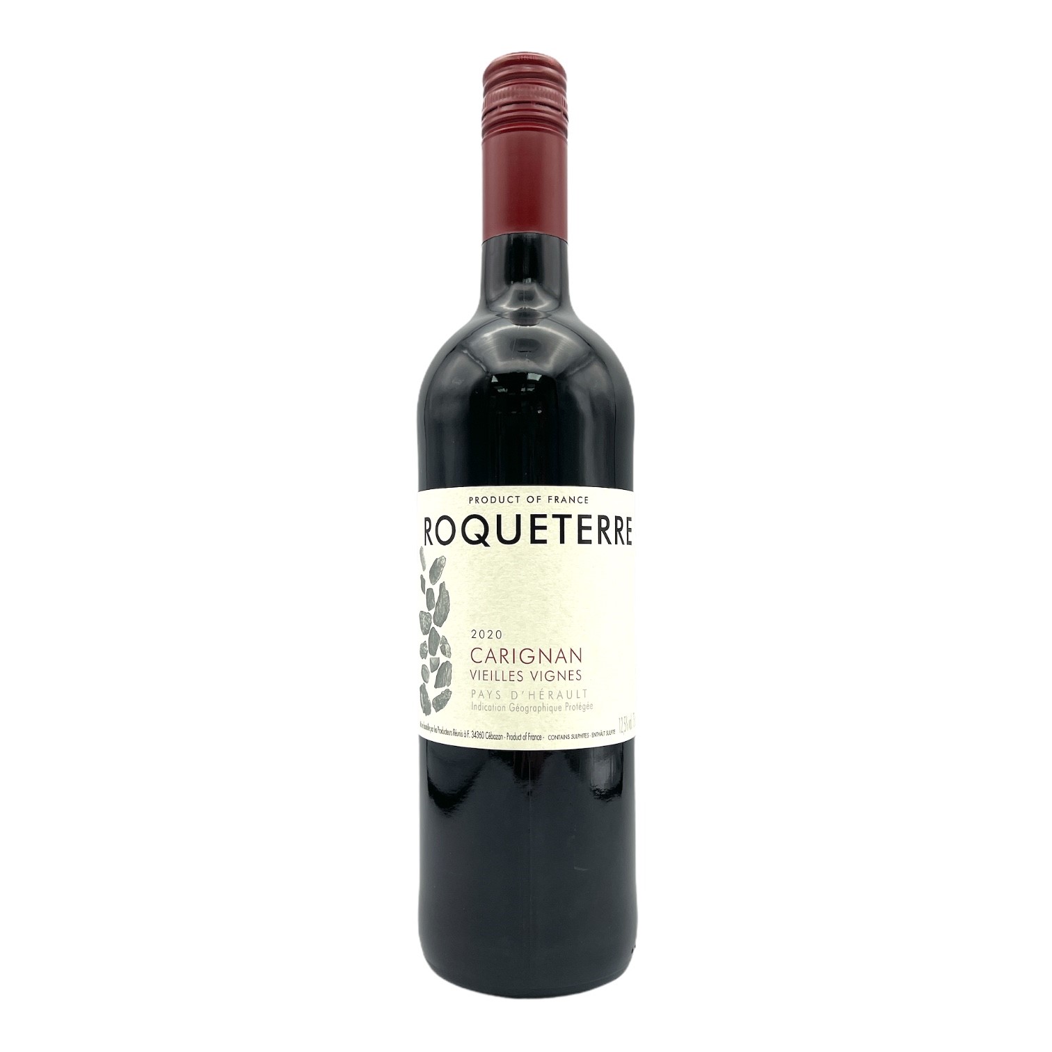ROQUETERRE VIGNALS Carignan 'Vieilles Vignes' - IGP Pays d'Herault 2023/24 Bottle Image