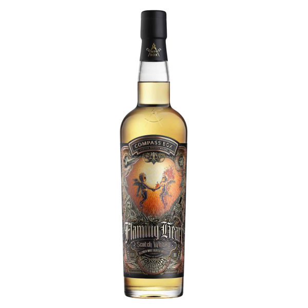 COMPASS BOX Flaming Heart Limited Edition 7 Blended Malt Whisky Bottle (70cl) 48.9%abv - SOLD OUT Image