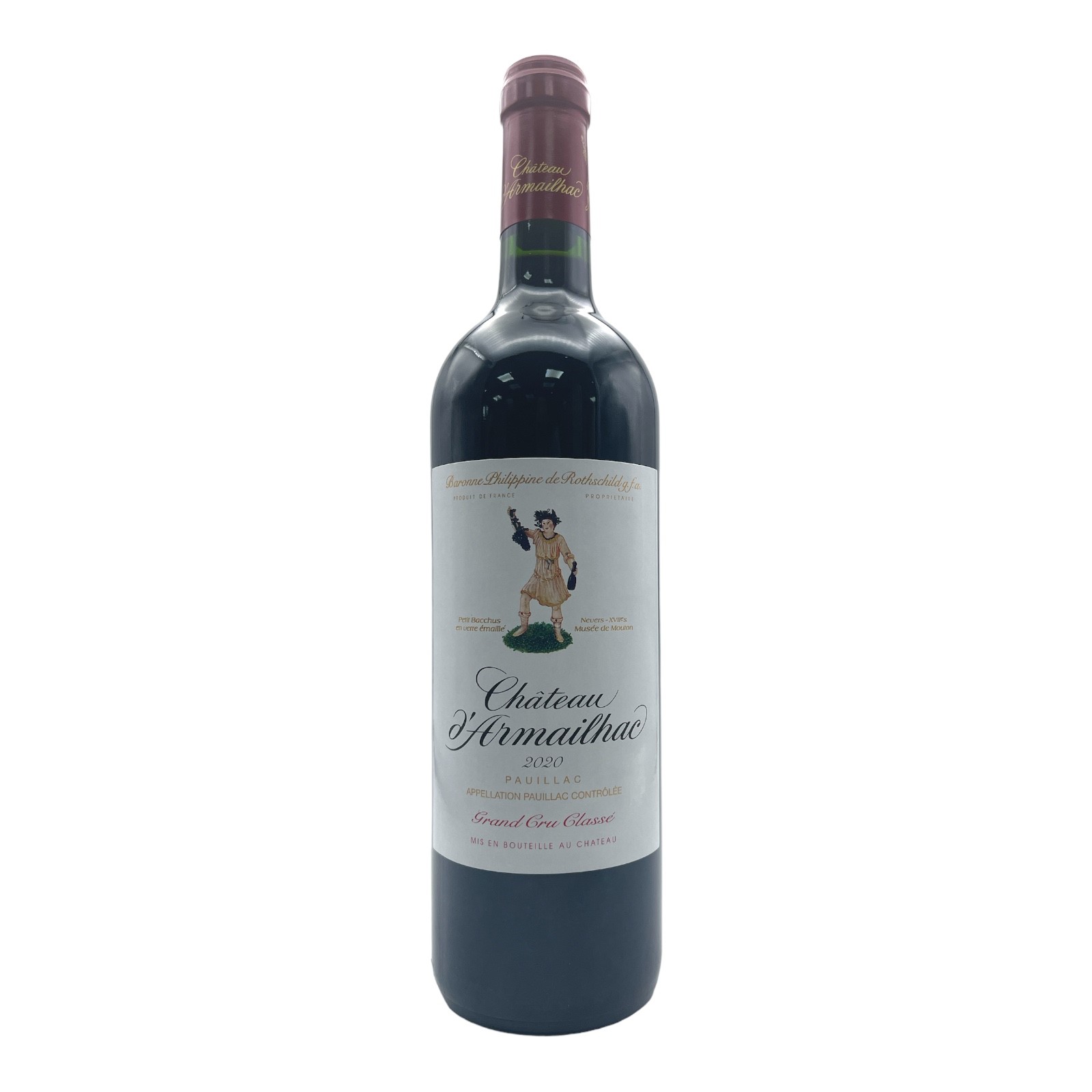 CHATEAU D'ARMAILHAC 5eme Cru Classe Pauillac 2020 Bottle Image