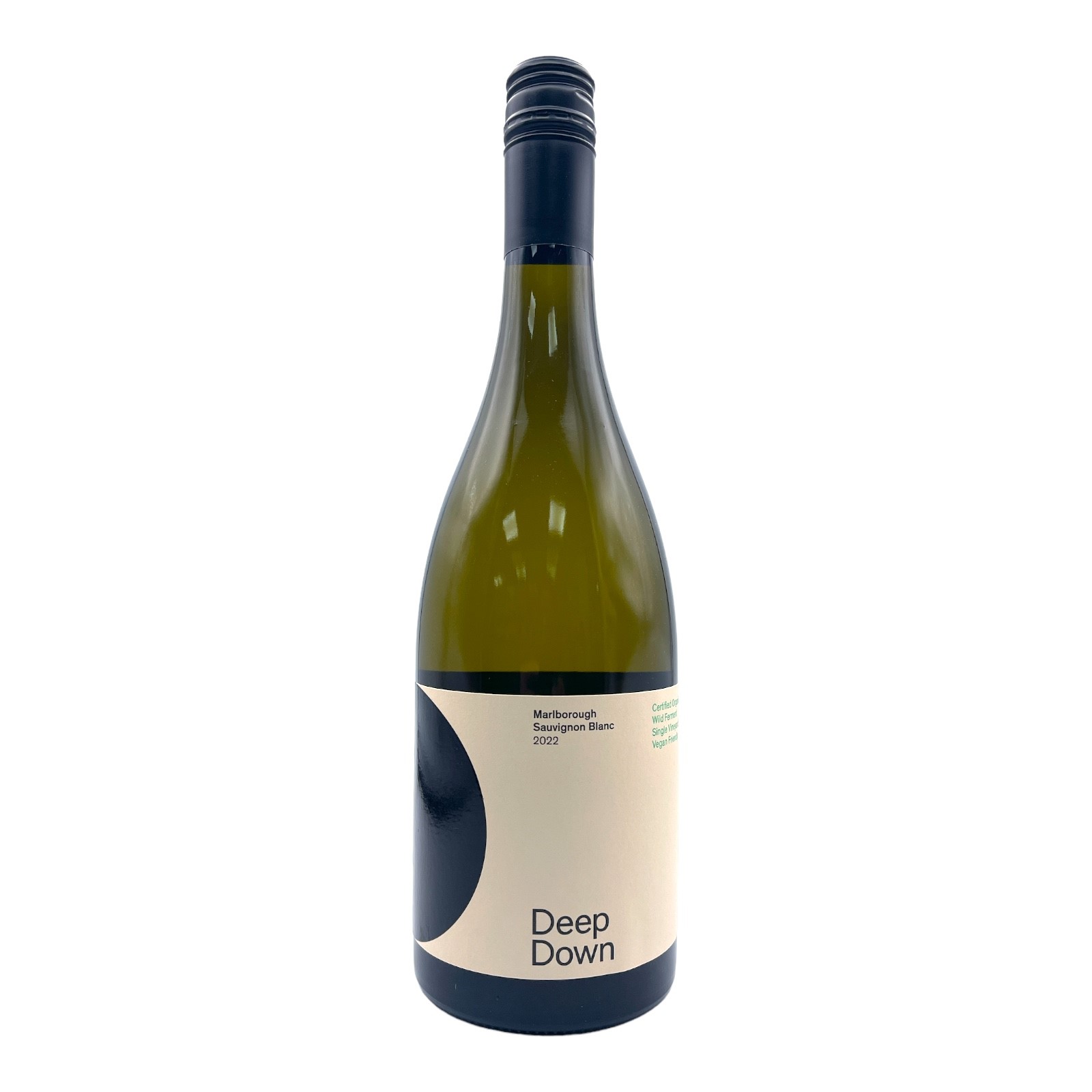 DEEP DOWN Sauvignon Blanc 'Wild Yeast' - Marlborough 2023 Bottle/st ORG (los) Image