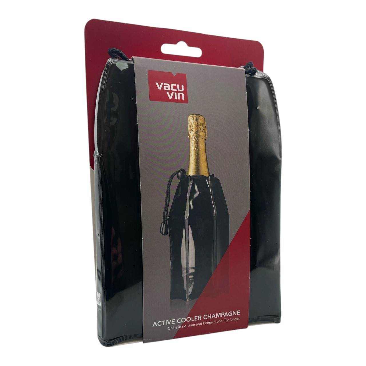 BIRCHGROVE Vacu-Vin Rapid Ice Champagne Cooler Sleeve (Black) EACH (7570) Image