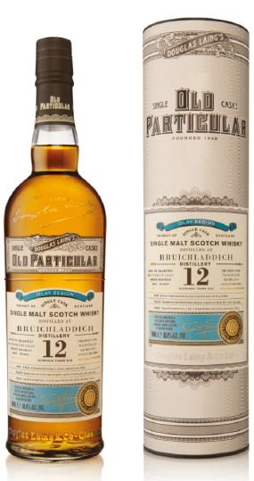 DOUGLAS LAING Old Particular Bruichladdich 'Haut-Brion Matured' 12 Year Old Islay Malt Bottle (70cl) 48.4%abv - NO DISCOUNT Image