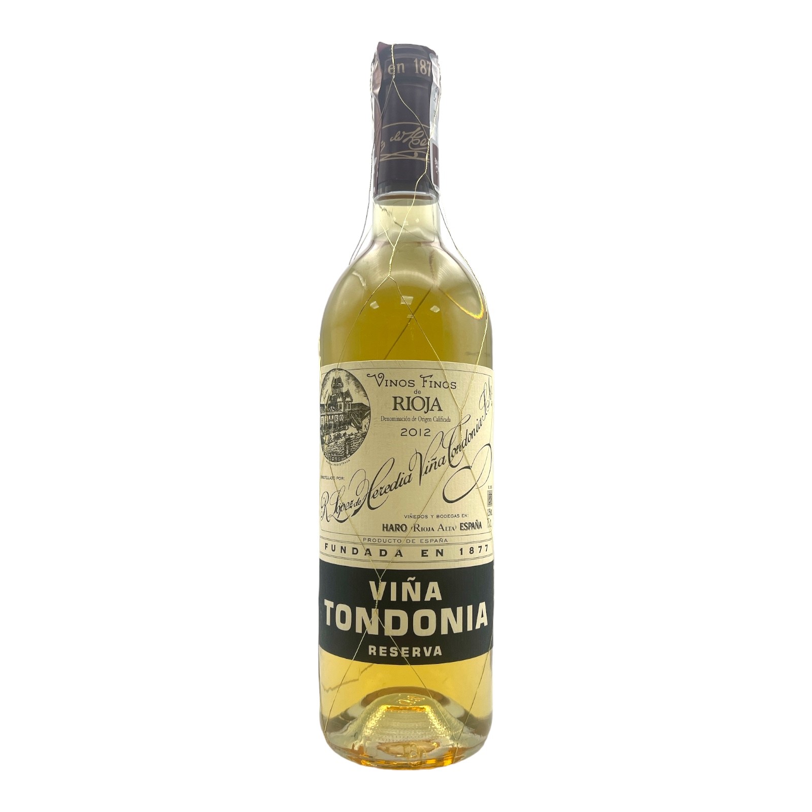 BODEGAS R. LOPEZ DE HEREDIA Rioja Blanco 'Vina Tondonia' Reserva - Haro 2013 Bottle  Image