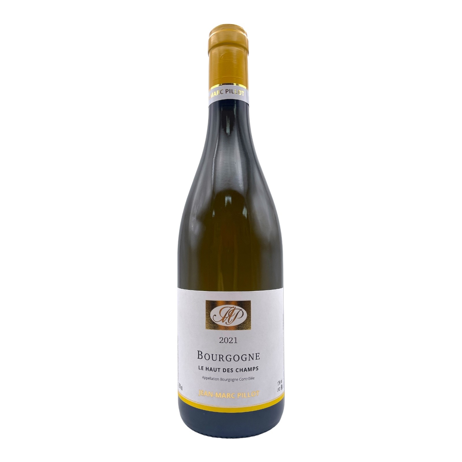 JEAN-MARC PILLOT Bourgogne Chardonnay 'Les Haut des Champs' AOC Bourgogne Blanc 2021 Bottle (losn) Image