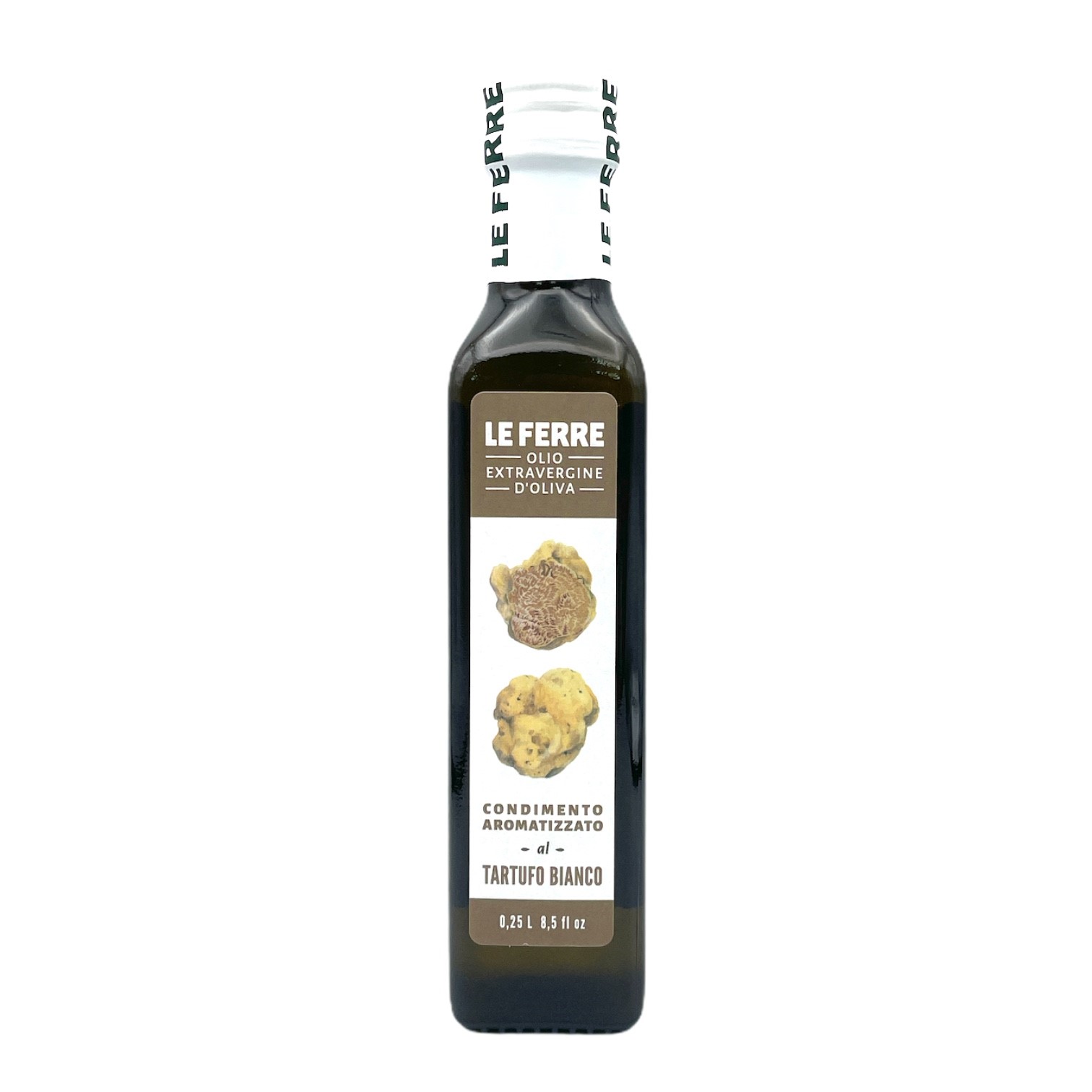 LE FERRE 'Tartufo Bianco' White Truffle Olive Oil - Taranto, Pugli, Italy 25cl Image