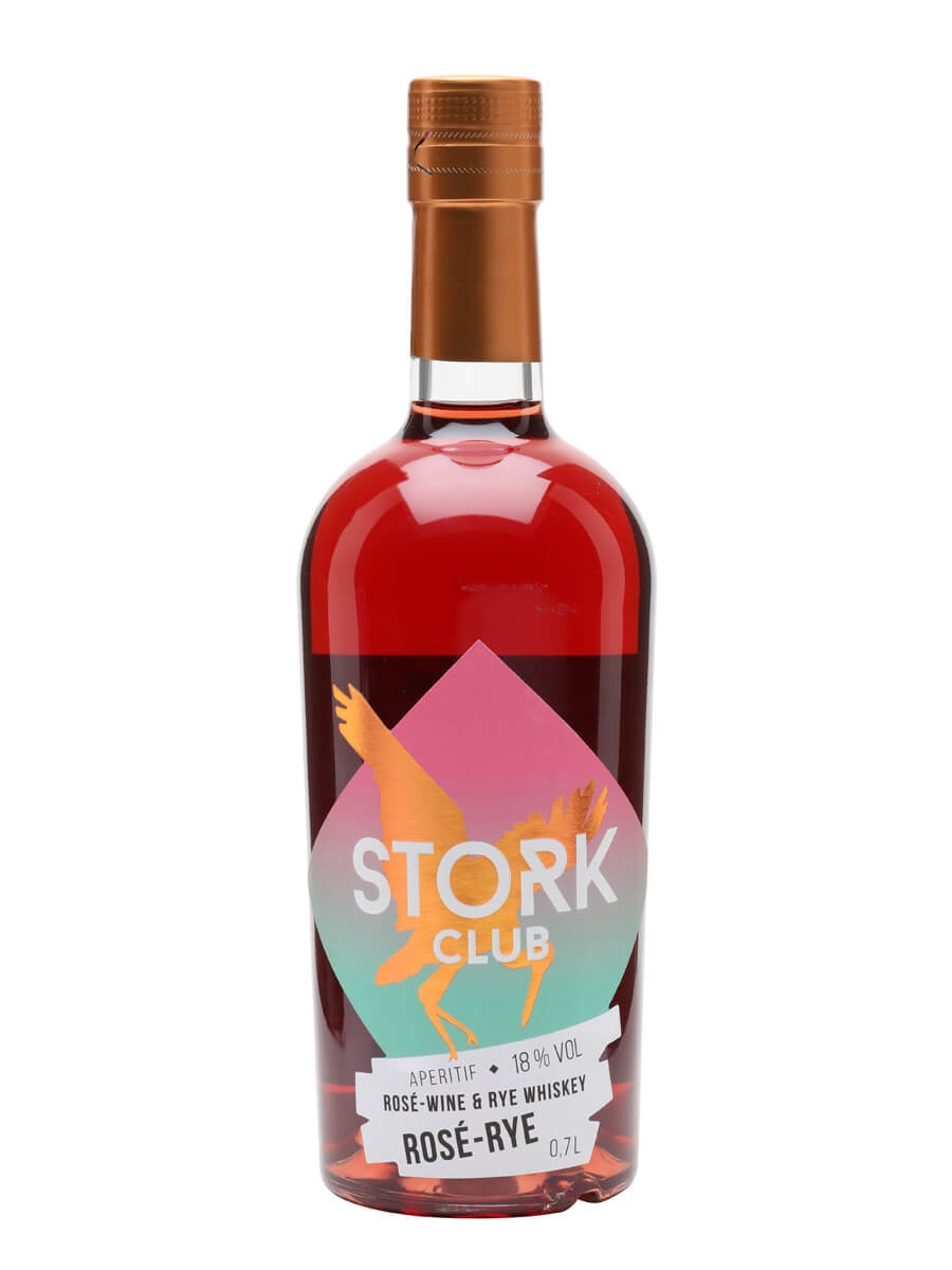 STORK CLUB Experimental Series Rose-Rye, Rose Wine & Rye Whiskey Aperitif Bottle (70cl) 18%abv (los) Image