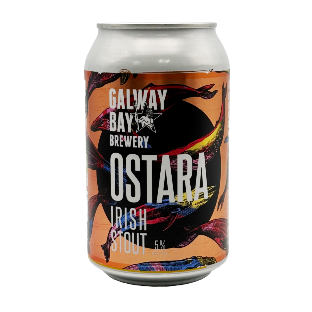 GALWAY BAY BREWERY 'Ostara' Irish Stout CAN (330ml) 5% bbe04/26 Image