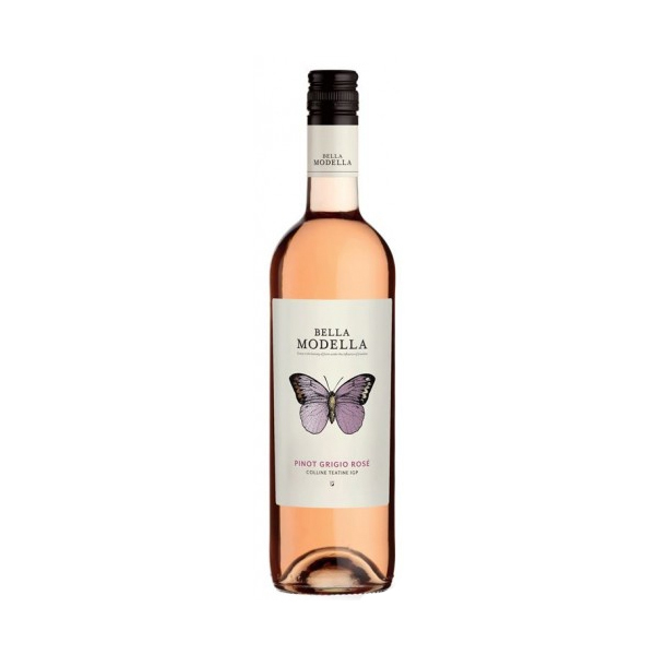 BELLA MODELLA Pinot Grigio ROSE Blush 'La Farfalla' 2023/24 Bottle/st VGN (Cielo) Image