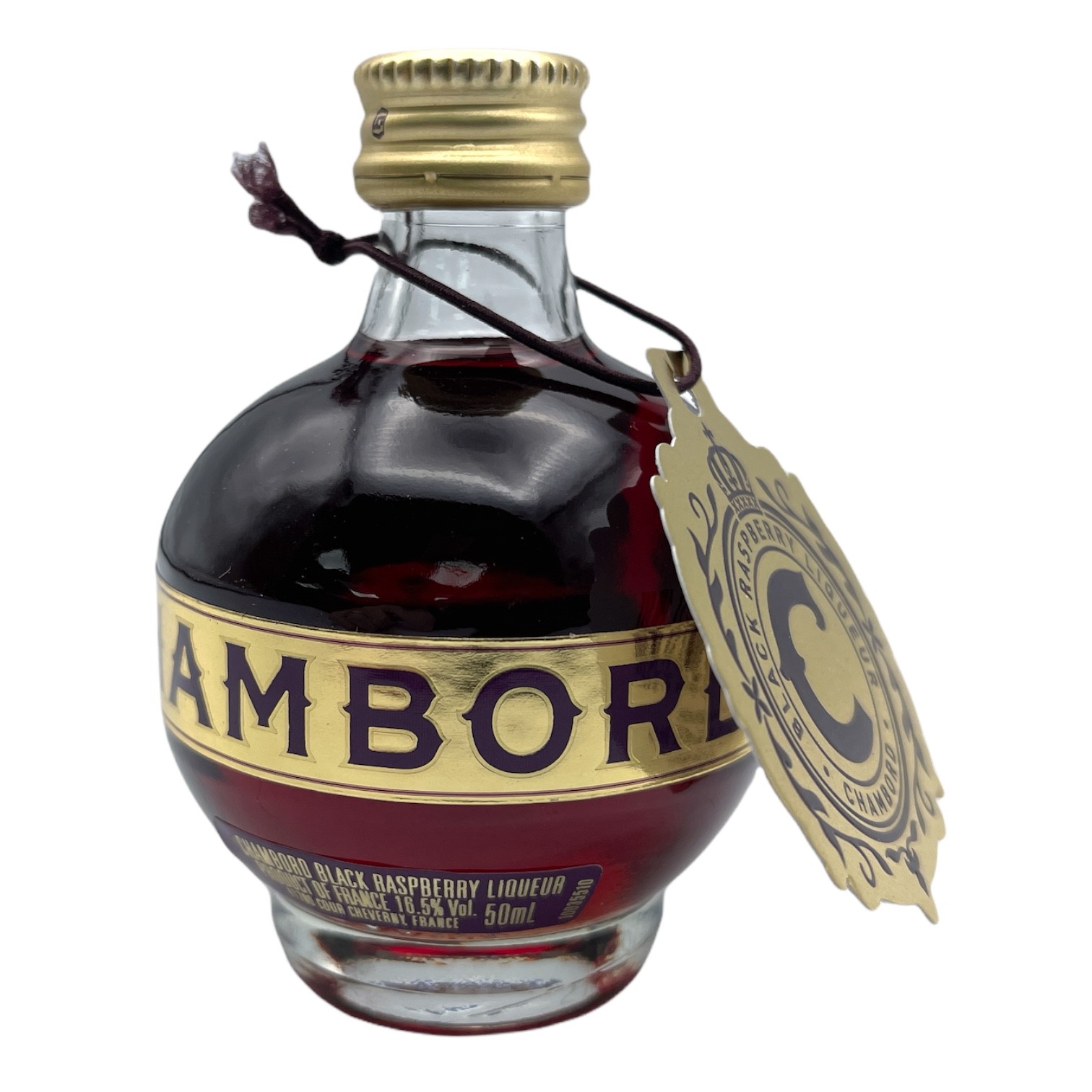 CHAMBORD Black Raspberry Liqueur from France Miniature (5cl) 16.5%abv Image