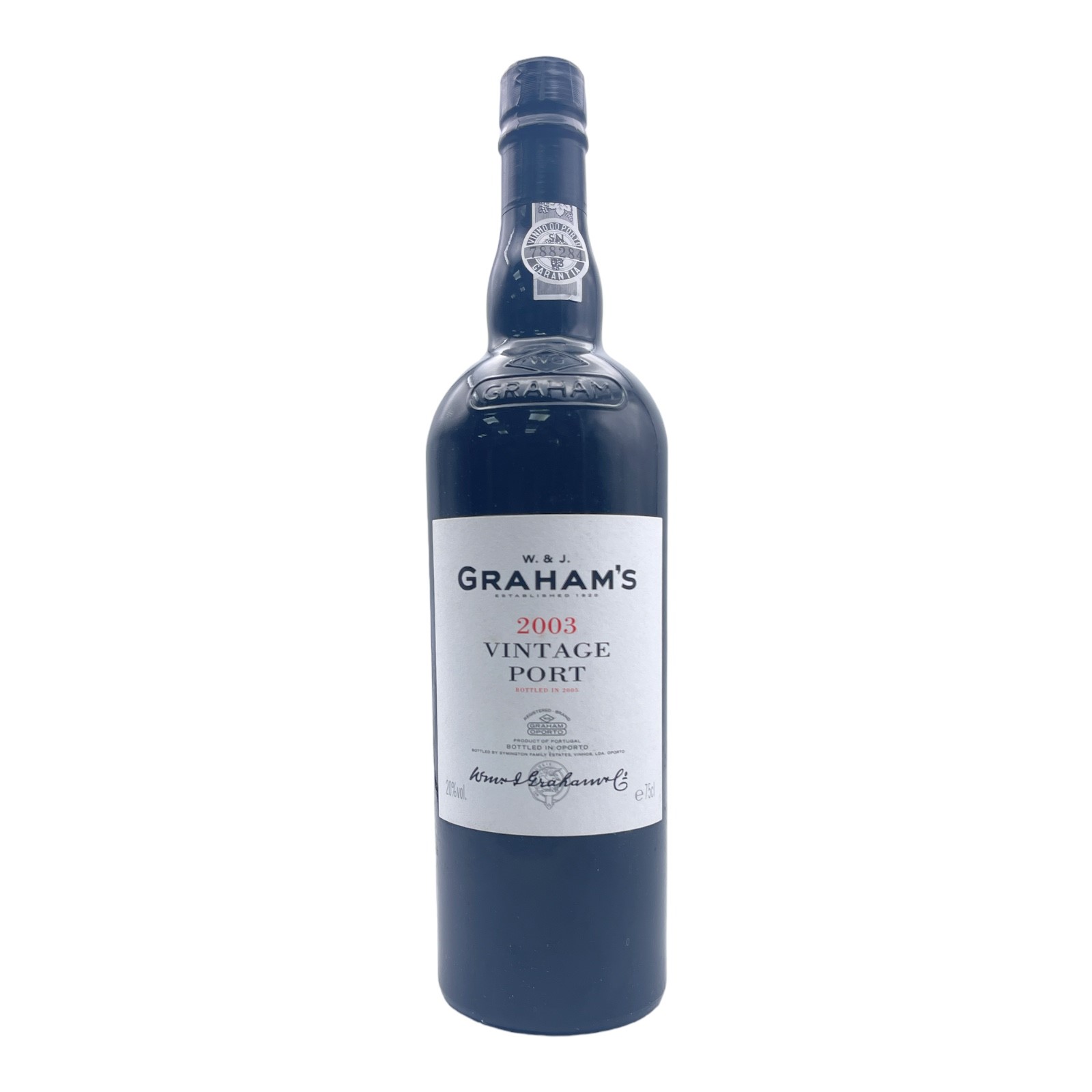 GRAHAM'S Vintage Port 2003 Bottle Image