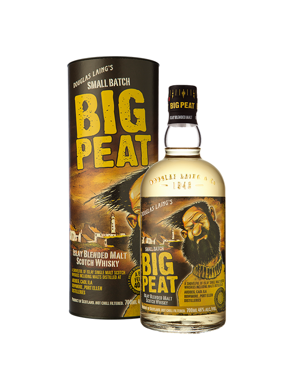 BIG PEAT 'Original' Small Batch Islay Blended Malt Whisky Bottle (70cl) 46%abv Image