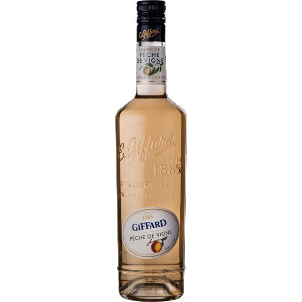 GIFFARD Creme de Peche de Vigne (Peach Liqueur) - France Bottle (70cl) 16%abv Image