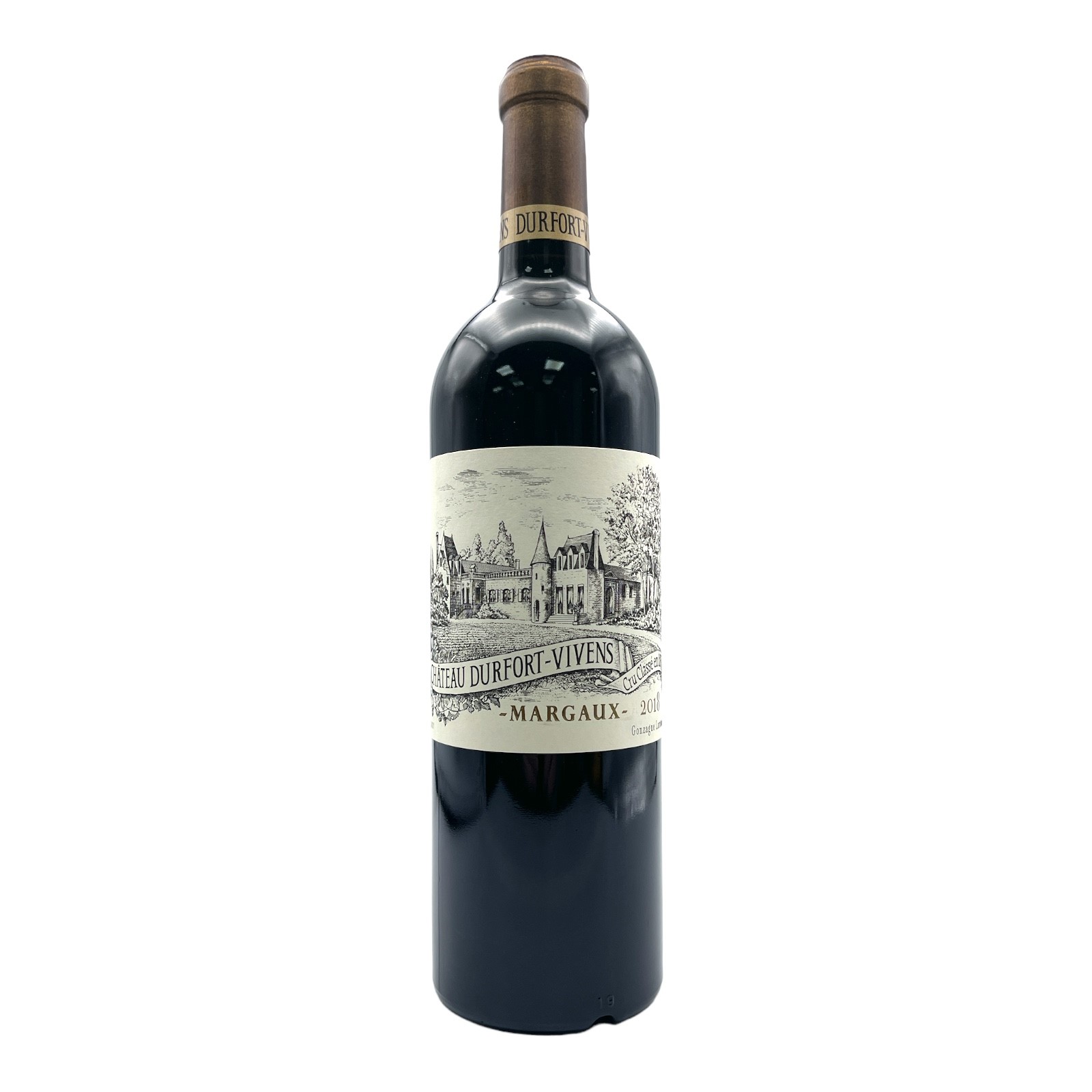 CHATEAU DURFORT-VIVENS 2eme Grand Cru Classe Margaux 2018 Bottle - NO DISCOUNT Image