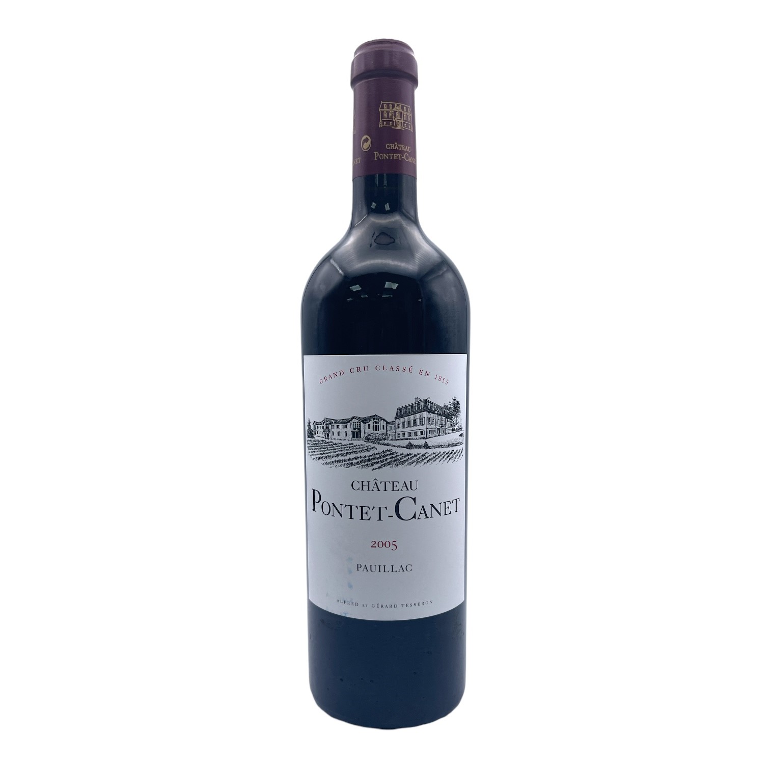 CHATEAU PONTET-CANET 5eme Grand Cru Classe Pauillac 2005 Bottle - NO DISCOUNT Image