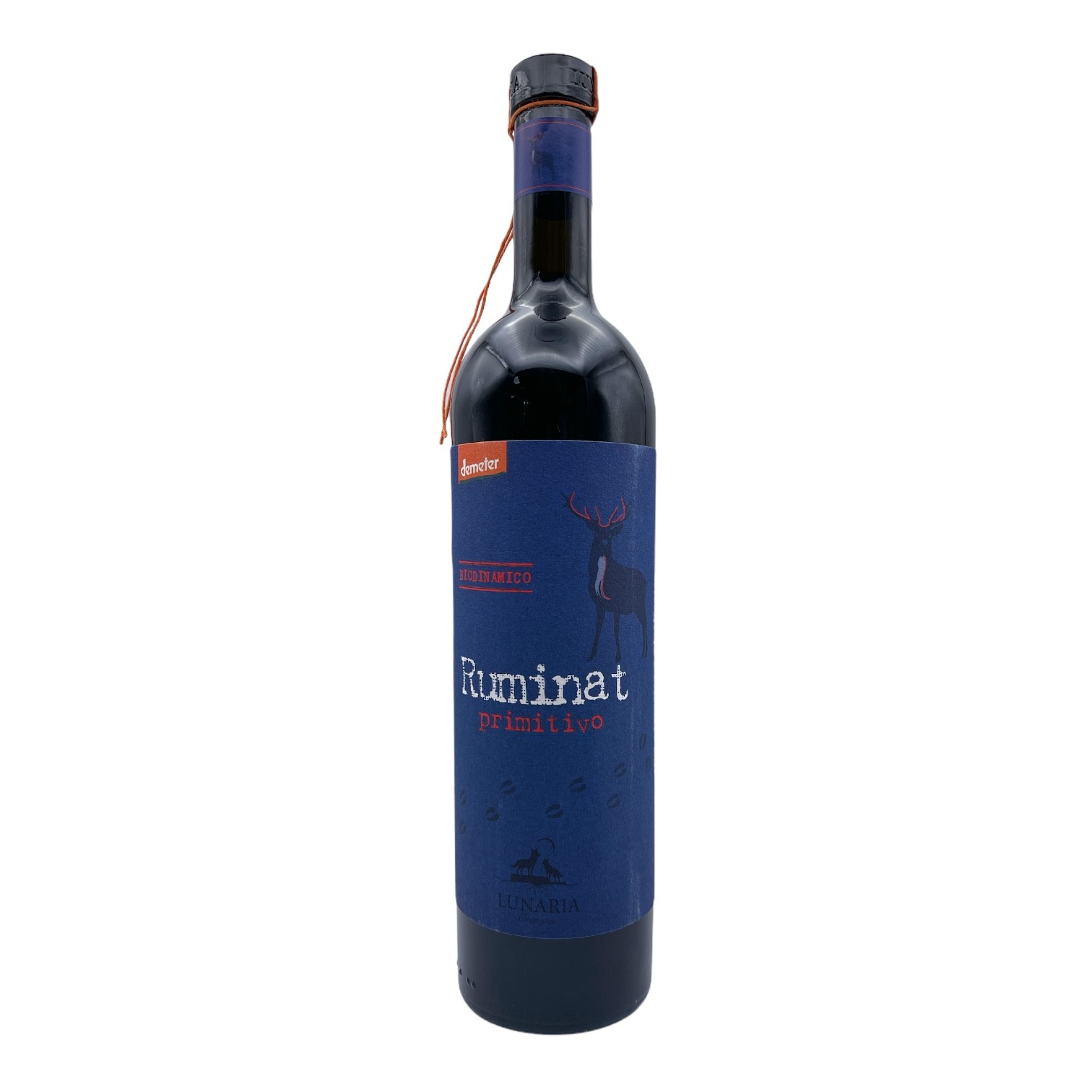 ORSOGNA Primitivo Lunaria 'Ruminat' - Abruzzo 2024 Bottle 14%abv BIO/SUS/VEG/VGN Image